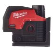 Niveau laser vert 2 lignes 12 V M12™ M12 CLLP-0C (sans batterie ni chargeur) avec aplomb + coffret MILWAUKEE 4933478101 photo du produit