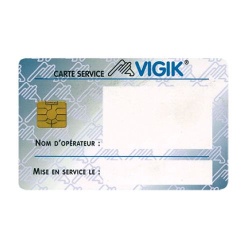 Carte de service-permet la programme DS centrales - COMELIT - CARTSERV pas cher