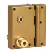 Serrure en applique vertical fouillot cylindre de 45 mm 5 ailettes droite POLLUX 212510 photo du produit