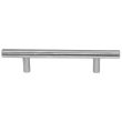 Poign&eacute;e barre de diam&egrave;tre 12mm entraxe 96mm finition en inox bross&eacute; - CADAP - 00496L/72S pas cher