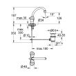 Mélangeur de bidet monotrou chromé - GROHE - 24440-000 pas cher Secondaire 3 S