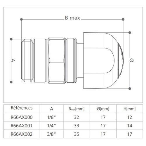 Purgeur à volant R66/A 3/8 - GIACOMINI - R66AX002 pas cher Secondaire 1 L