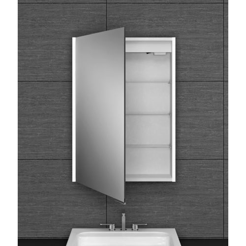 Armoire de toilette aluminium modèle NEV 50 70x50xcm - PRADEL - 730032 pas cher Secondaire 2 L