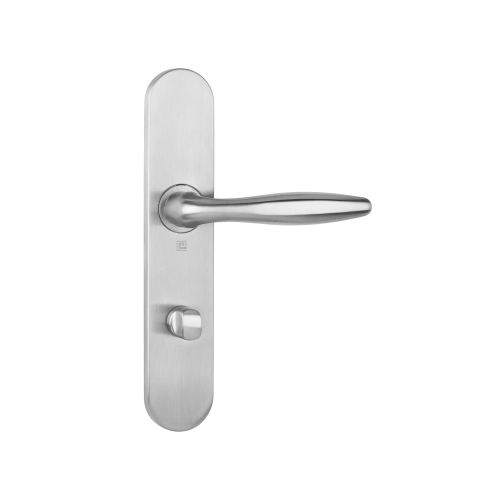 Ensemble sur plaques s&eacute;rie JADE 1594 acier type condamnation &agrave; voyant finition inox - HERACLES - B-INOX-SP22V pas cher Secondaire 2 L