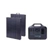 Pack station énergie portative IZYWATT 1500 + 2 panneaux solaires 315W pliants cadrés - ORIUM - 39224 pas cher