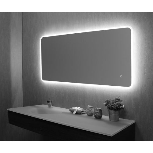 Miroir avec LED de salle de bains 60x120cm - PRADEL - 554059 pas cher Secondaire 1 L