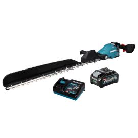 Taille-haie XGT 40 V max Li-Ion Makita UH014GM101 + batterie 4 Ah + chargeur en boîte en carton photo du produit Principale M