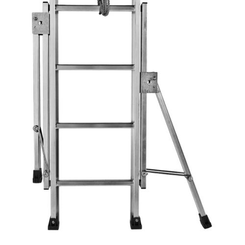 Échelle Platinium 300 coulisse à corde 2 plans 8m02 - TUBESCA-COMABI - 2432316 pas cher Secondaire 6 L