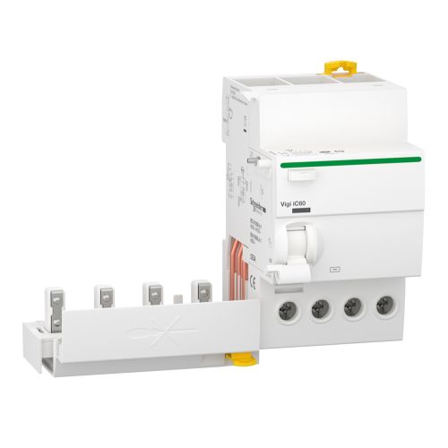 Bloc différentiel ACTI9 Vigi iC60 4P type AC 25A 300mA - SCHNEIDER ELECTRIC - A9Q14425 pas cher Principale L