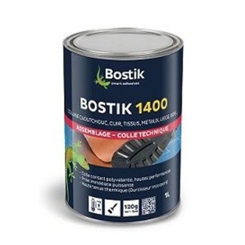 Colle néoprène liquide 1400 pot 1L - BOSTIK - 30502932 pas cher