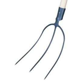 Fourche &agrave; foin Mercier 3 dents emmanch&eacute; bois 1,30 m cintr&eacute; - 7726 photo du produit Principale M