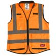 Gilet premium haute visibilité orange taille L/XL MILWAUKEE 4932471899 photo du produit