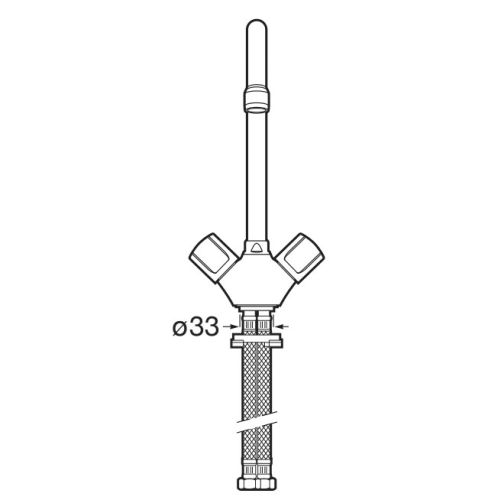 Mélangeur évier BRAVA monotrou à bec mobile - ROCA - A5A848EC0F pas cher Secondaire 1 L