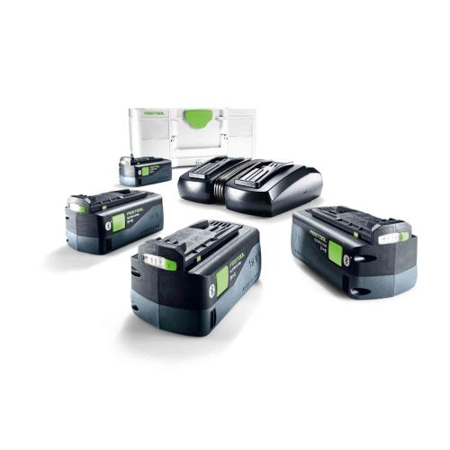 Set énergie 18V Festool SYS 4 x 5,2 / TCL 6 DUO + coffret SYSTAINER 3 - 577136 photo du produit Secondaire 1 L