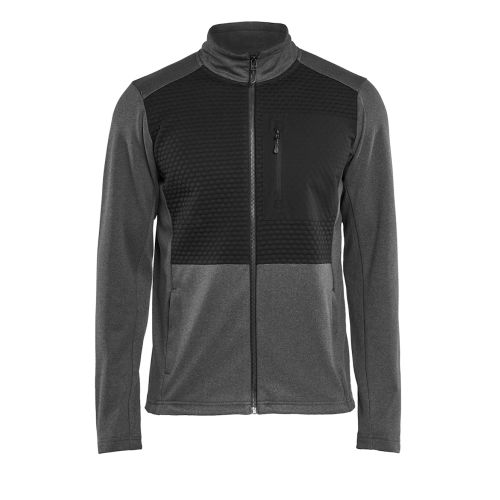Sweat zippé vert foncé/noir T4XL - BLÅKLÄDER - 3548253341994XL pas cher