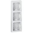 Cadre saillie ASL pour blanc 3 postes - LEGRAND - 080293 pas cher