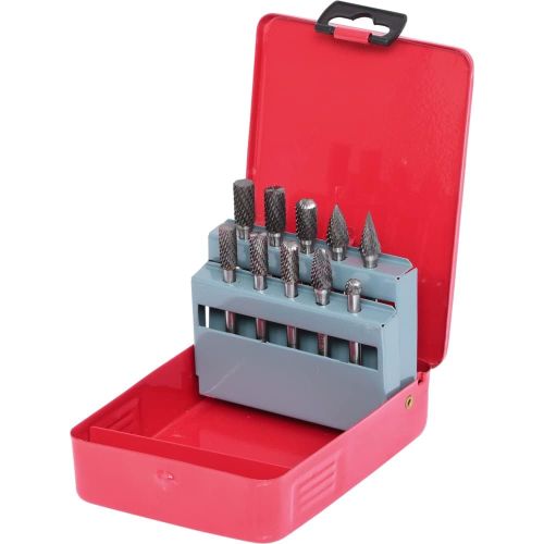 Coffret de 10 fraises HM diamètre 8 à 10 mm KS TOOLS 515.3210 photo du produit