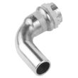 Raccord VSH SudoPress Cuivre Gaz courbe 90° (à sertir x mâle) 22mm - AALBERTS IPS – 6673975 pas cher