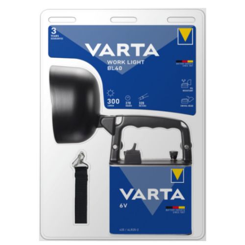 Projecteur LED Work Light BL40 435 6 V + sangle VARTA 546919 photo du produit Secondaire 1 L