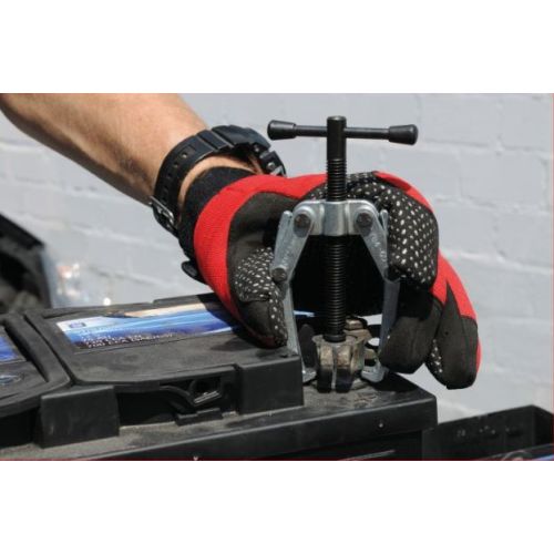 Extracteurs à 2 griffes pour cosses de batterie M10x80 mm KS TOOLS 700.1165 photo du produit Secondaire 2 L