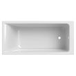 Baignoire rectangulaire RENOVA PLAN 170x75 avec pieds - GEBERIT - 554.315.01.1 pas cher