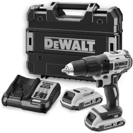 Perceuse-visseuse 18V compact XR + 2 batteries 2Ah + chargeur + coffret TSTAK - DEWALT - DCD777D2K pas cher Principale M