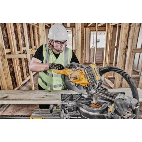 Scies à onglets 54 V XR FLEXVOLT 305 mm (sans batterie ni chargeur) DEWALT DCS781N-XJ photo du produit Secondaire 19 L