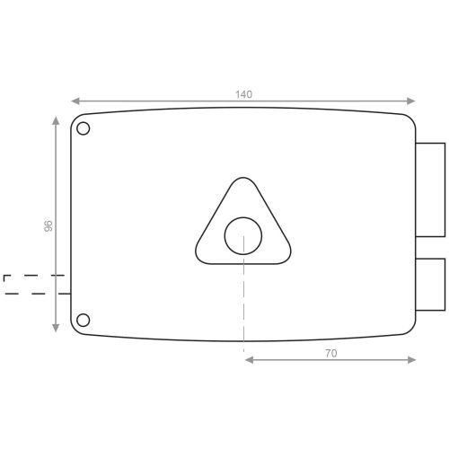 Monopoint horizontale tirage Ercy Y5 40 mm droite 4 clés HERACLES I-501211-1 photo du produit Secondaire 1 L