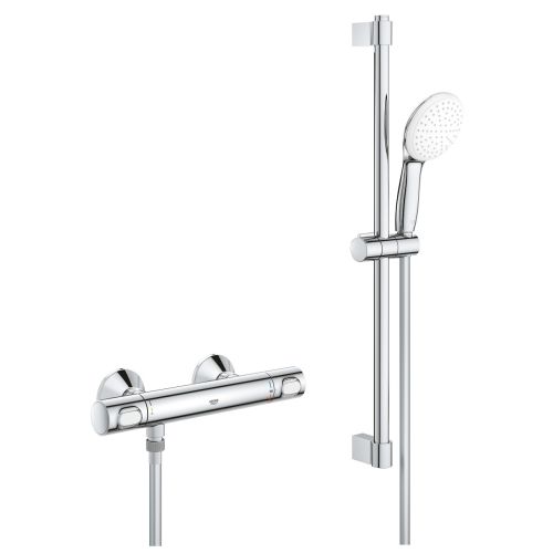 Ensemble de douche thermostatique Grohtherm 500 + Tempesta 110 8 l 1 jet GROHE 34808001 photo du produit