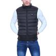 Doudoune gilet chauffant sans manche noir TM batterie incluse - KYMAXX - IAN.M pas cher