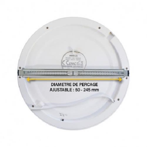 Plafonnier LED ALDEBARAN 24 W D 300 mm CCT 3000 K / 4000 K / 6000 K blanc MIIDEX LIGHTING 77674 photo du produit Secondaire 2 L