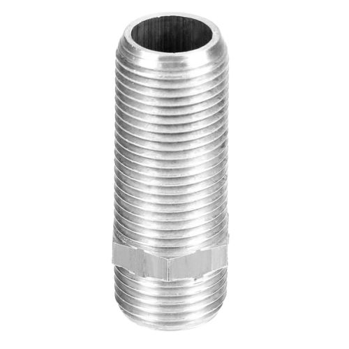 Mamelon long double m&acirc;le 40mm 15/21 laiton - GARIS - D04103B pas cher Secondaire 2 L