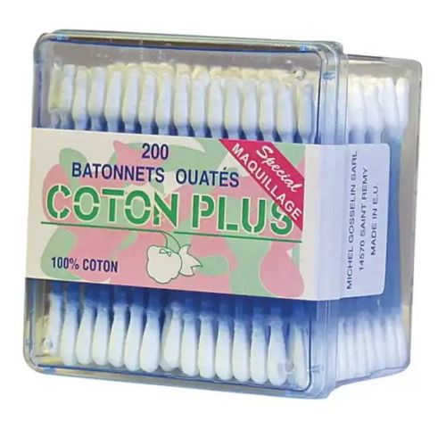 Bâtonnets ouate spécial maquillage boite de 140 AESTHETIC PARIS EC31 photo du produit Principale L