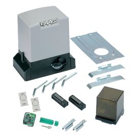 Kit DELTA intégral pour portail coulissant 230V 500kg - FAAC - 105630144 pas cher Principale M