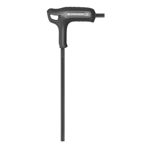 Cl&eacute; m&acirc;le poign&eacute;e en 'P' 6 pans m&eacute;triques diam&egrave;tre 5mm longueur 183mm - FACOM - 84TZA.5 pas cher