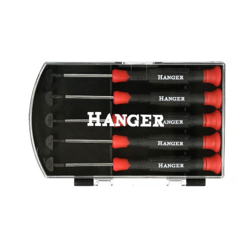 Jeu de 5 tournevis de précision micro HANGER 133092 photo du produit