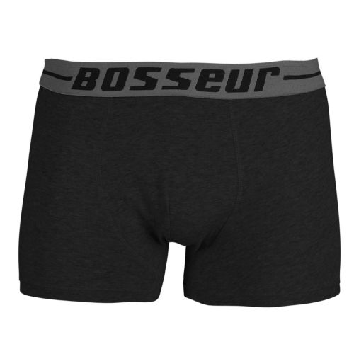 Lot de 2 boxers noir et gris granulé TXL - TSD BOSSEUR - 11260-003 pas cher Secondaire 1 L