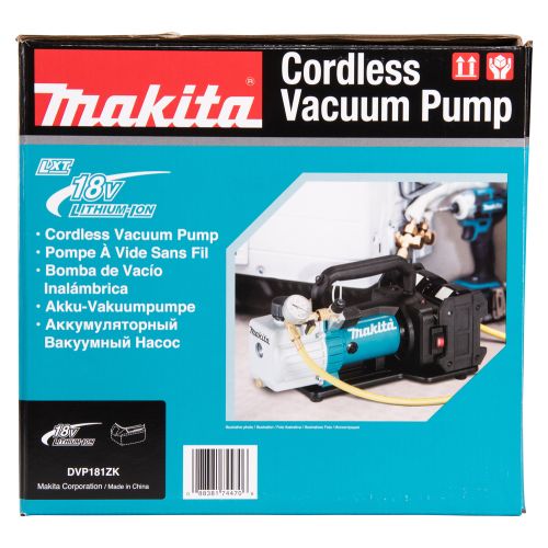 Pompe à vide 2 x 18 V LXT (sans batterie ni chargeur) en coffret MAKITA  DVP181ZK - MAKITA - DVP181ZK