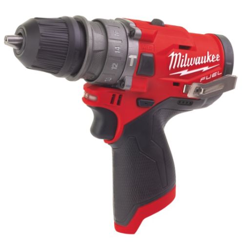 Perceuse à percussion 12 V M12 FUEL™ M12 FPDX-0 (sans batterie ni chargeur) 6 en 1 avec mandrins amovibles MILWAUKEE 4933464135 photo du produit Secondaire 1 L