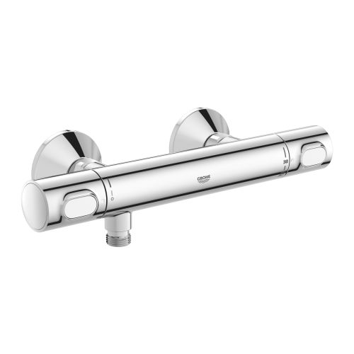 Mitigeur de douche thermostatique mural chromé GROHTHERM 500 GROHE 34795000 pas cher Secondaire 1 L
