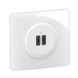 Prise CELIANE double USB type C LEGRAND CM0154 photo du produit Secondaire 2 S