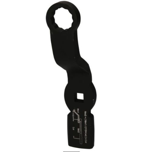 Clé à frapper coudée 24 mm pour raccords d'étriers de frein 207 mm KS TOOLS 460.5062 photo du produit Secondaire 3 L