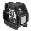 Laser à lignes croisées 18V en boîte en carton - DEWALT - DCLE34021N-XJ pas cher Secondaire 2 S