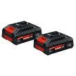 Pack 2 batterie Twinpack 18V 4.0Ah - BOSCH EXPERT - 1600A03738 pas cher