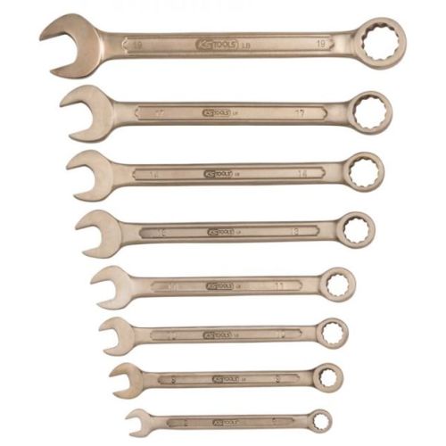 Jeu de 12 clés mixtes BRONZEPLUS œil incliné à 15° 1/4 '' à 1,1/4 '' KS TOOLS 963.7343 photo du produit Principale L