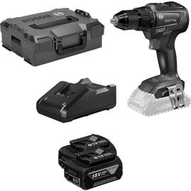 Perceuse-visseuse 18V Bosch GSR 18V-55 + 2 batteries 5 Ah + chargeur + coffret L-BOXX - 0615990L8D pas cher Principale M