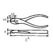 Pince coupante diagonale électricien avec ressort chromée polie - SAM OUTILLAGE - 234-R16G pas cher Secondaire 1 S