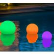 Boule lumineuse solaire MULTIBRIGHT SOLARFLOAT 30 - UBBINK - 1354027 pas cher Secondaire 2 S