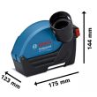 Carter GDE 125 EA-T diamètre 125 mm profondeur de coupe 25 mm BOSCH 1600A003DJ photo du produit Secondaire 1 S