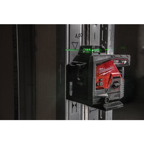 Laser multiligne vert 12V M12™ 3PL-0C (sans batterie ni chargeur) en coffret MILWAUKEE 4933478103 photo du produit Secondaire 12 L
